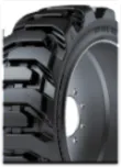 10-16.5 Solid Tire & Wheel Assembly, Maxam MS705, R-4 Traction, Non-Aperture, Press-On, Left Side V53503A1L