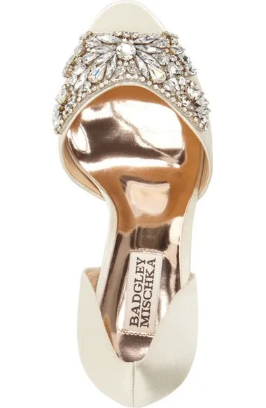 Badgley Mischka Candance Crystal Embellished d'Orsay Pump