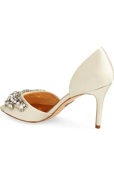 Badgley Mischka Candance Crystal Embellished d'Orsay Pump
