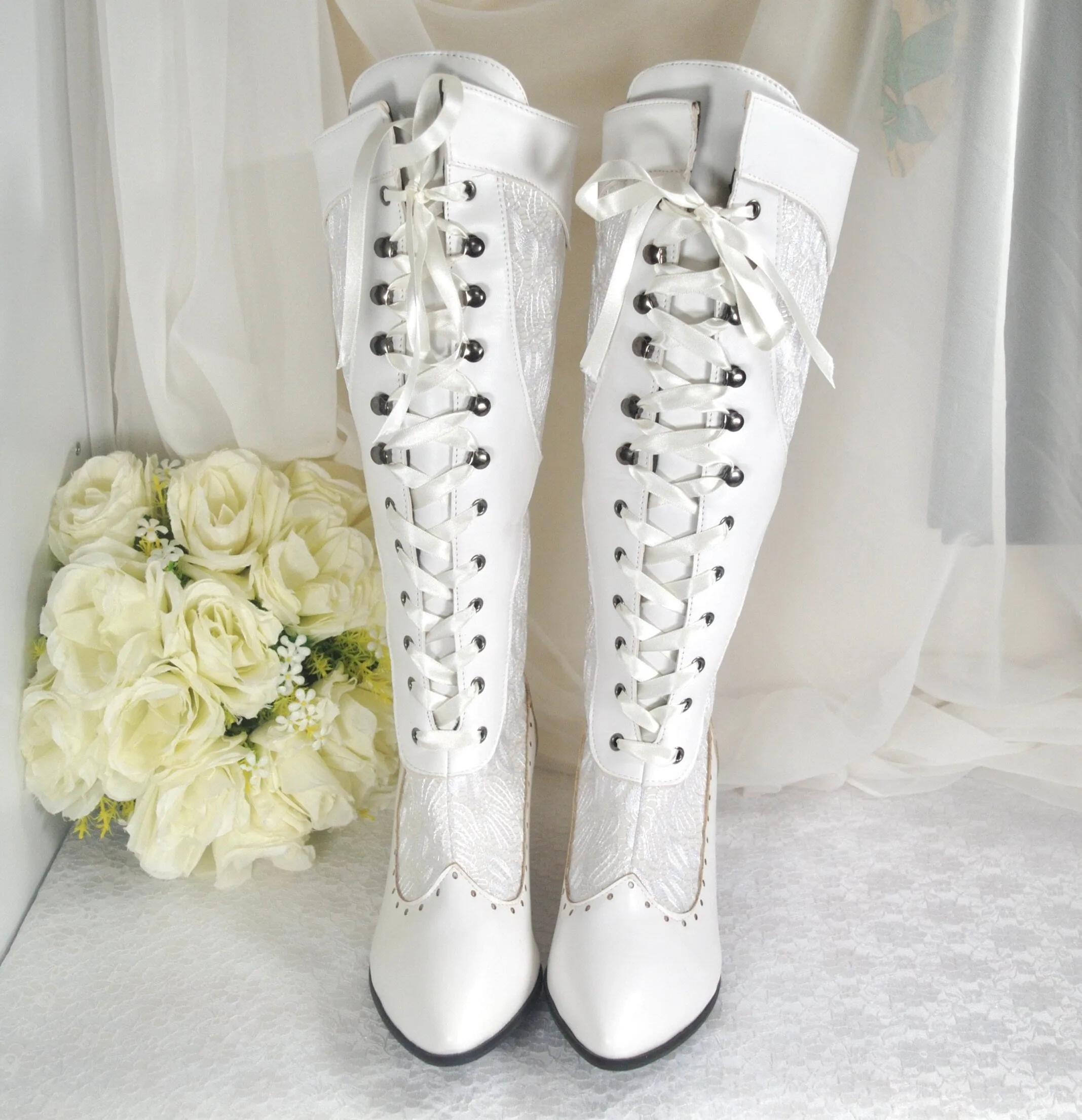 Beautiful 'Winter Wedding' Bridal Boots