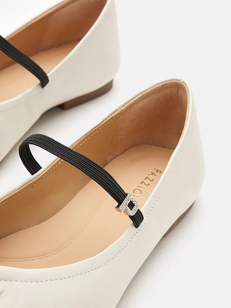 Belle Ruched Mary Janes