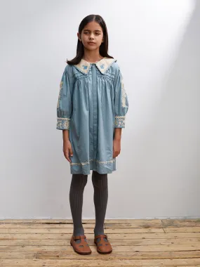 'Bette' Shirt Dress - Bluebell
