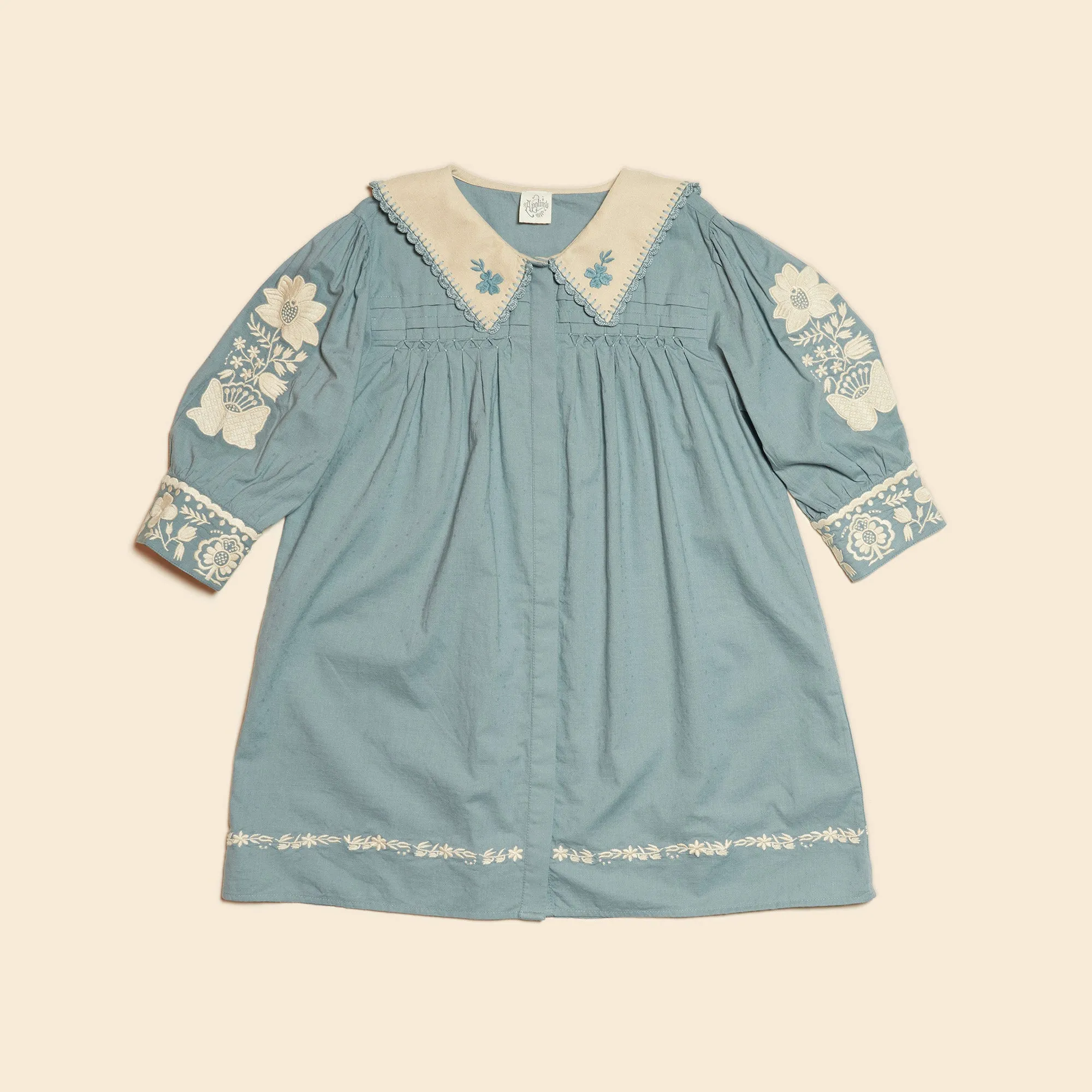 'Bette' Shirt Dress - Bluebell