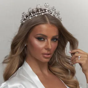 Bijou Pearl Bridal Crown