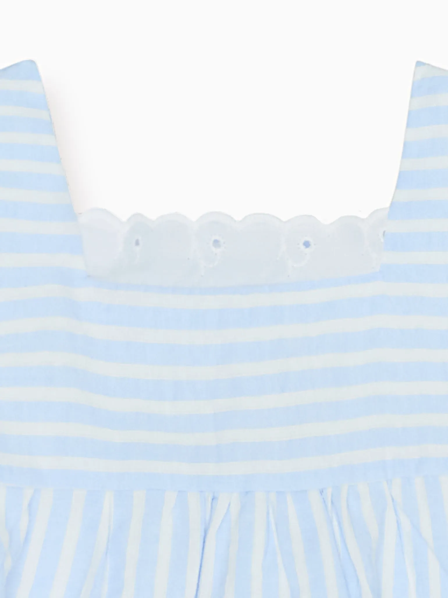 Blue Stripe Zoe Baby Girl Set