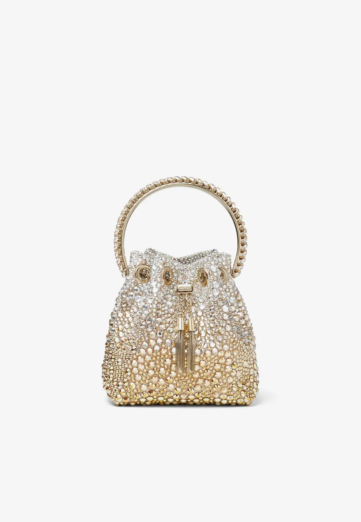 Bon Bon Crystal-Embellished Top Handle Bag