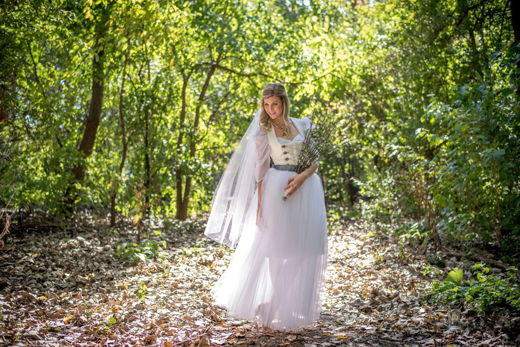 Bridal Dirndl with Classic Square Neckline: MADE-TO-ORDER