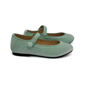 Brunellis Mint Velvet Mary Jane S-21
