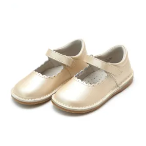 Caitlin Scalloped MJ, Champagne