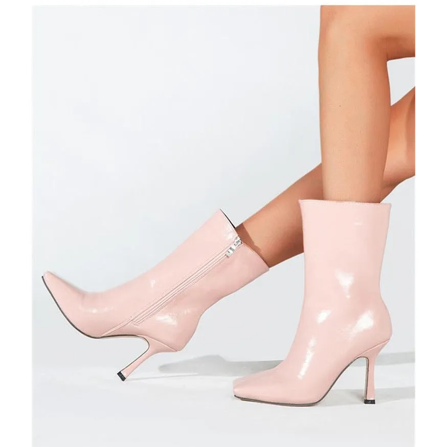 Classic Stiletto Heeled Boots