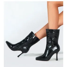 Classic Stiletto Heeled Boots