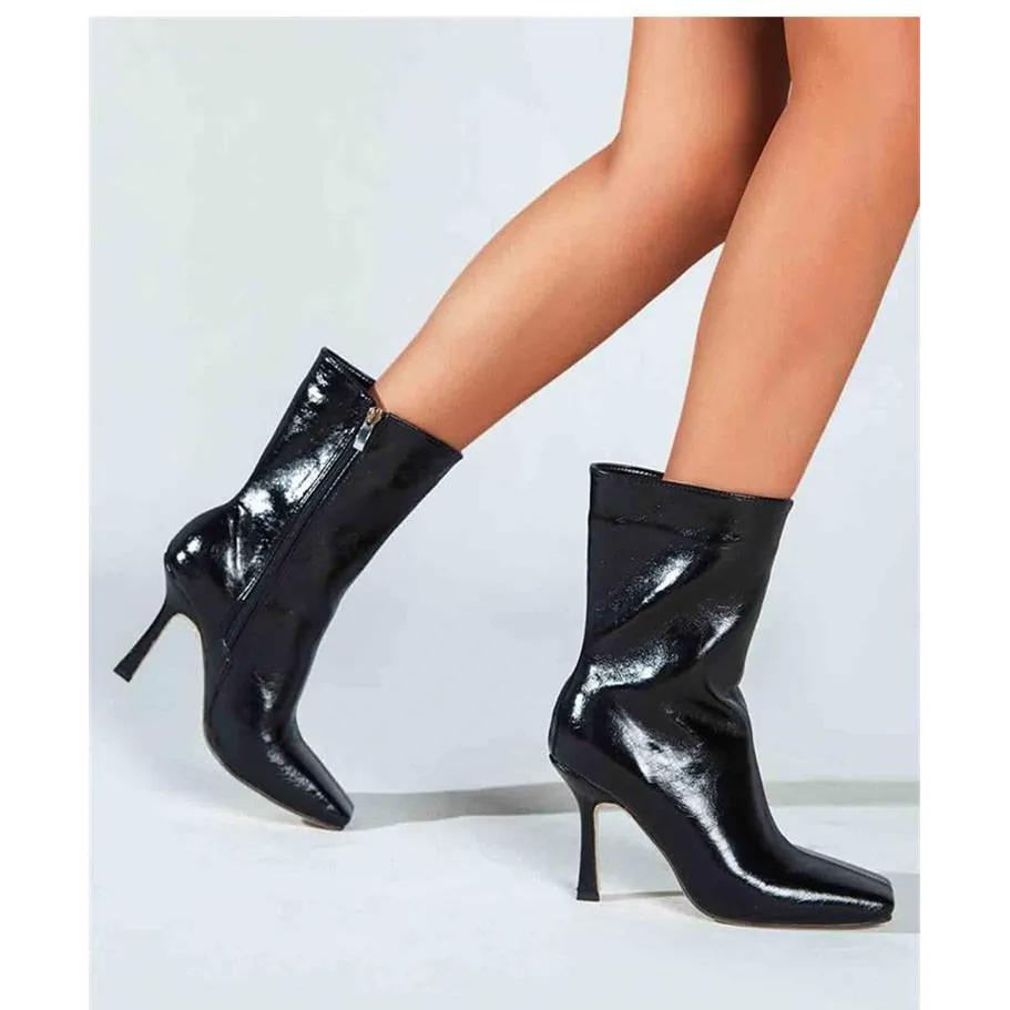 Classic Stiletto Heeled Boots
