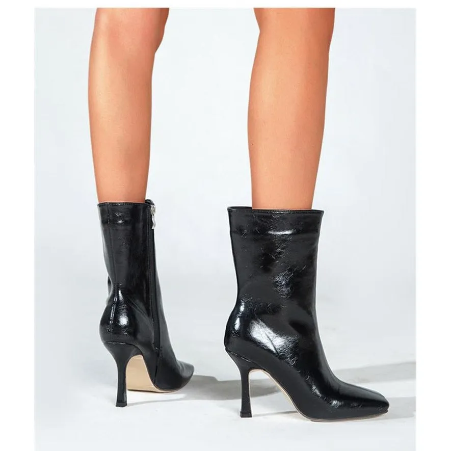 Classic Stiletto Heeled Boots