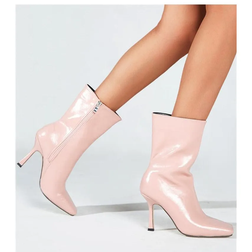 Classic Stiletto Heeled Boots