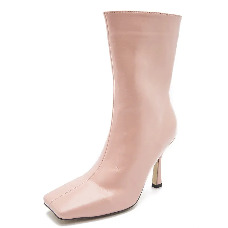 Classic Stiletto Heeled Boots