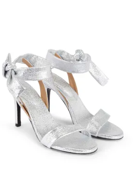 COLETTE | Silver leather high heel sandal