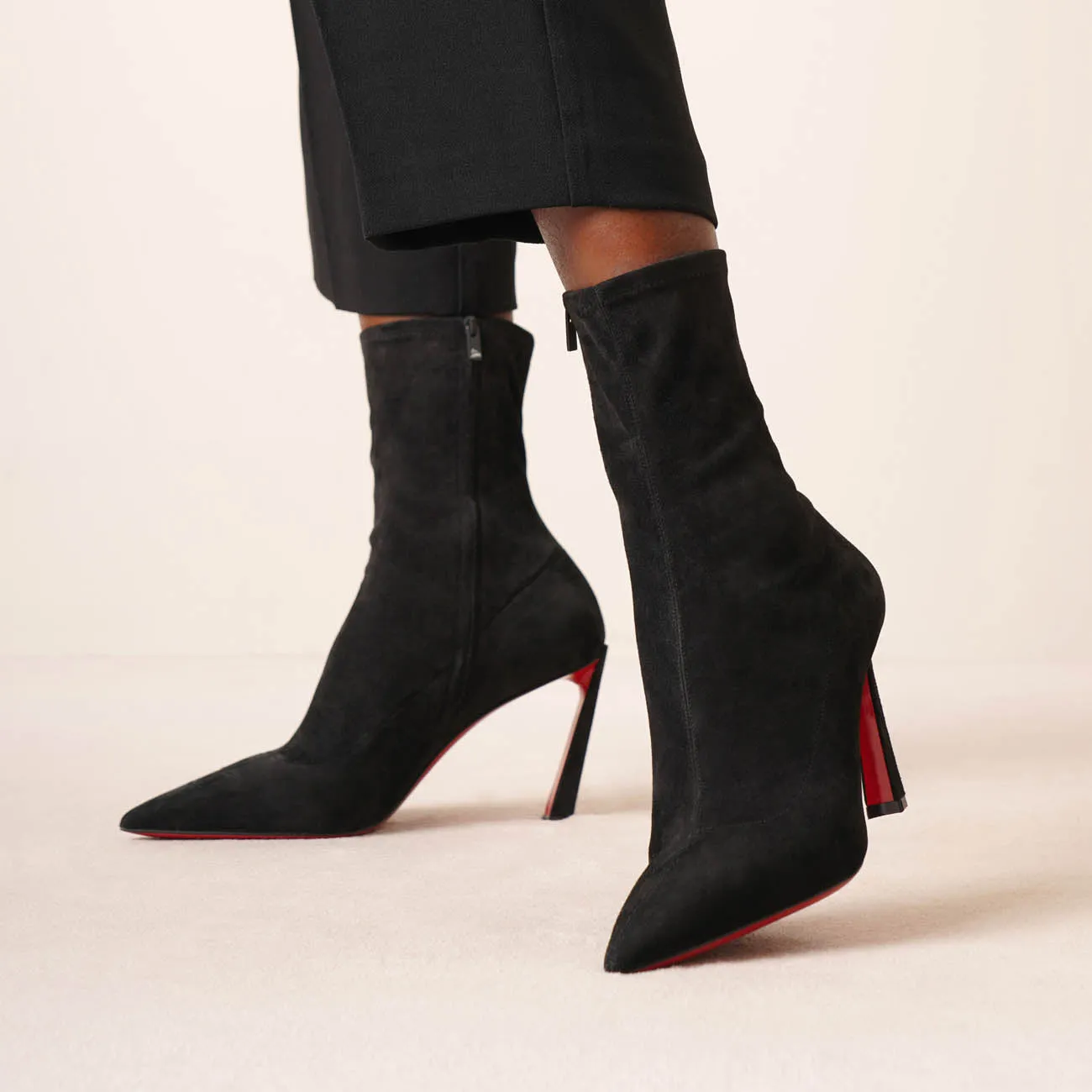 Condora 85 stretch suede booty