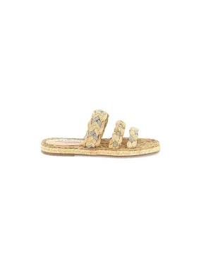 Crystal Chain Espadrille Shoes