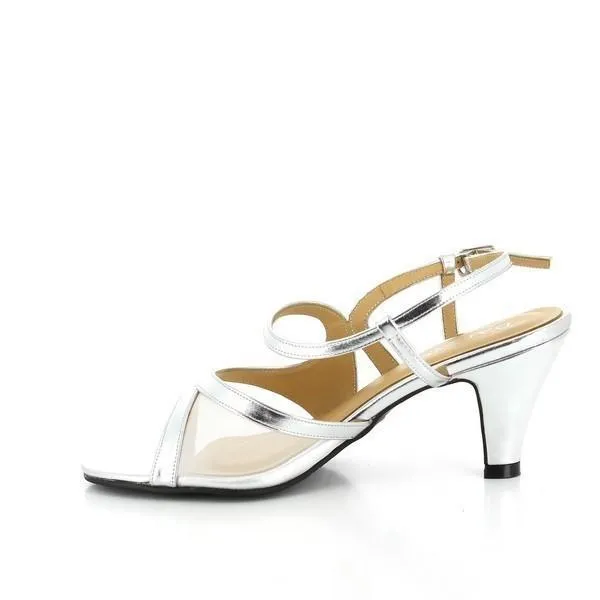 Dalessi Deva Silver Sandals