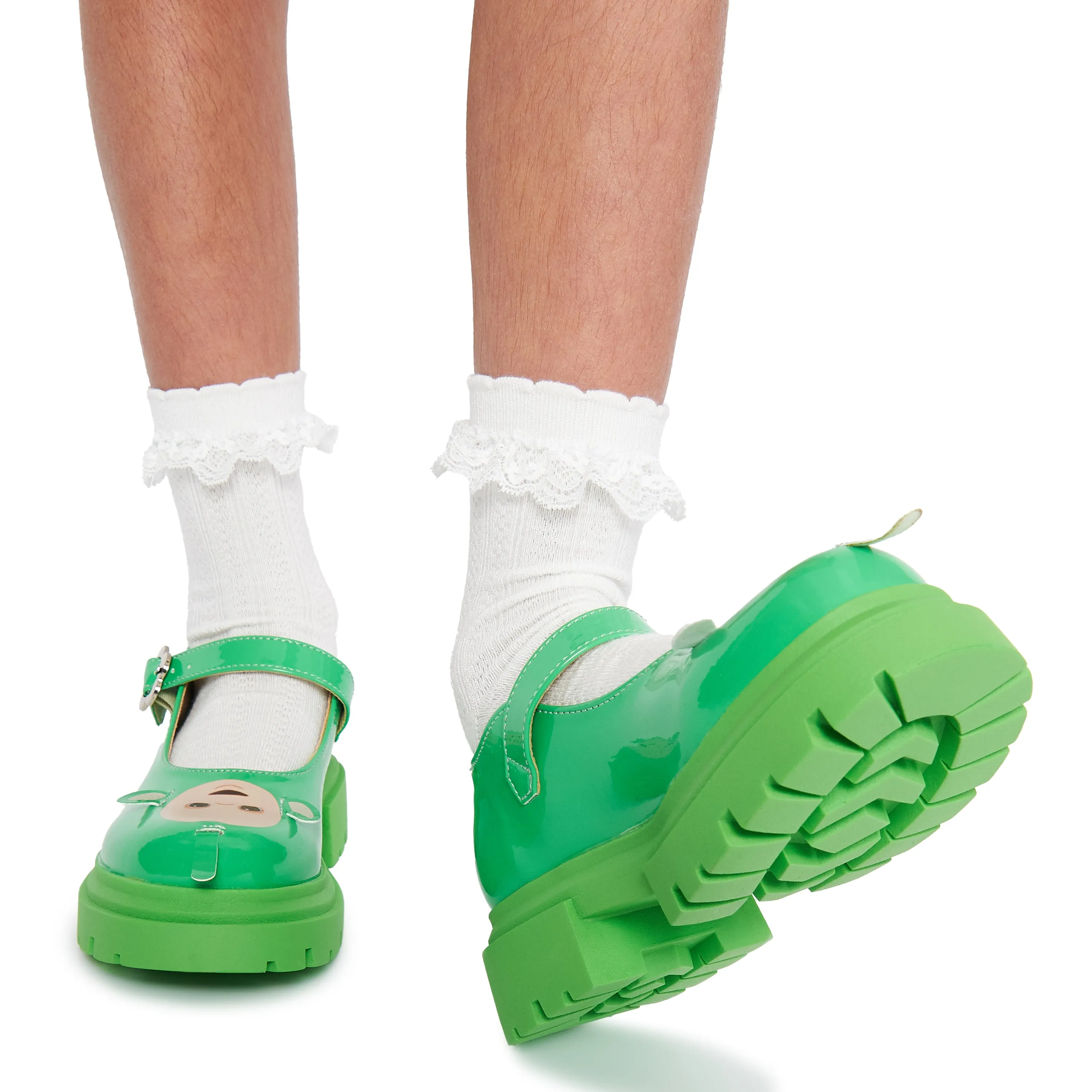 Dipsy Teletubbies Kidz Mary Janes - Green