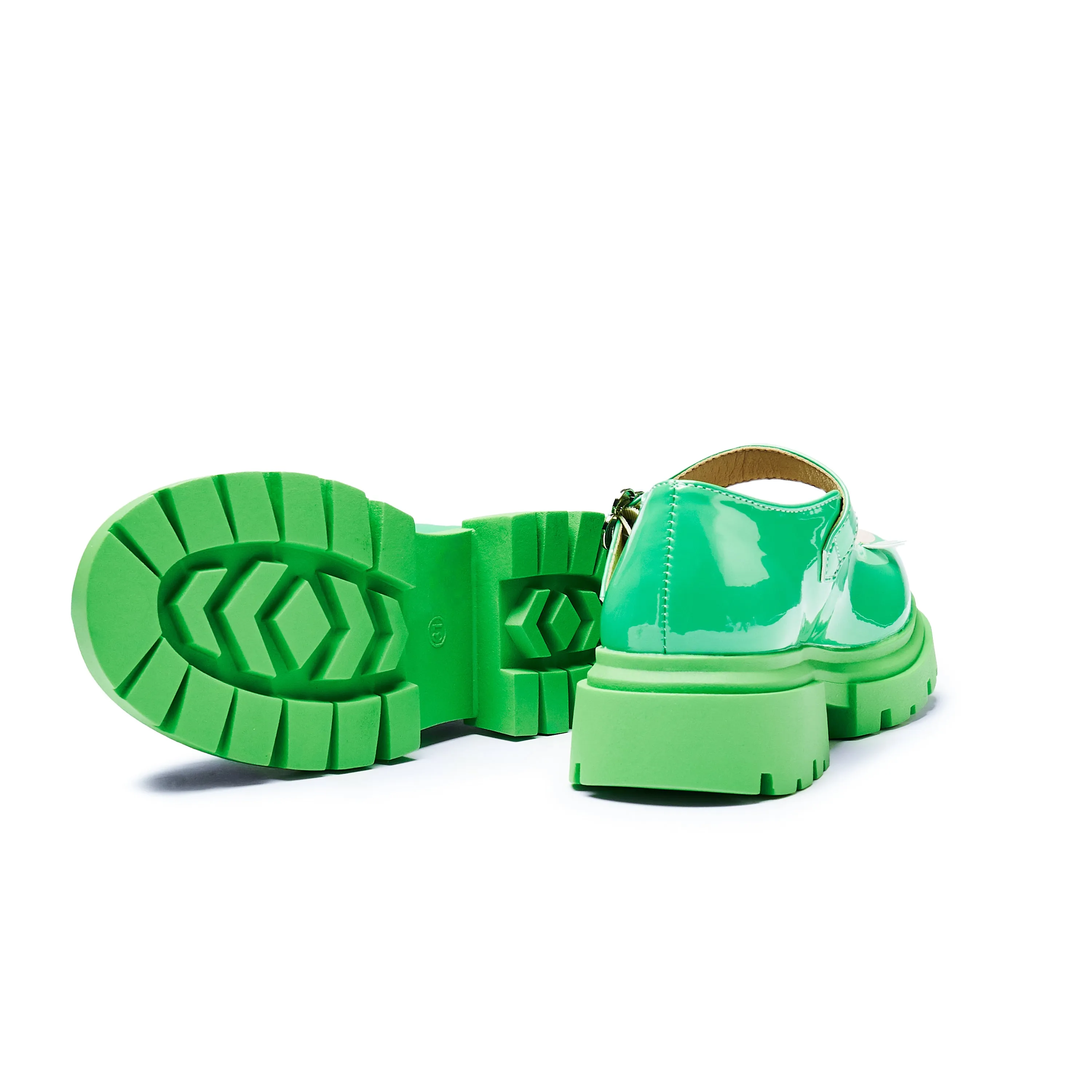 Dipsy Teletubbies Kidz Mary Janes - Green