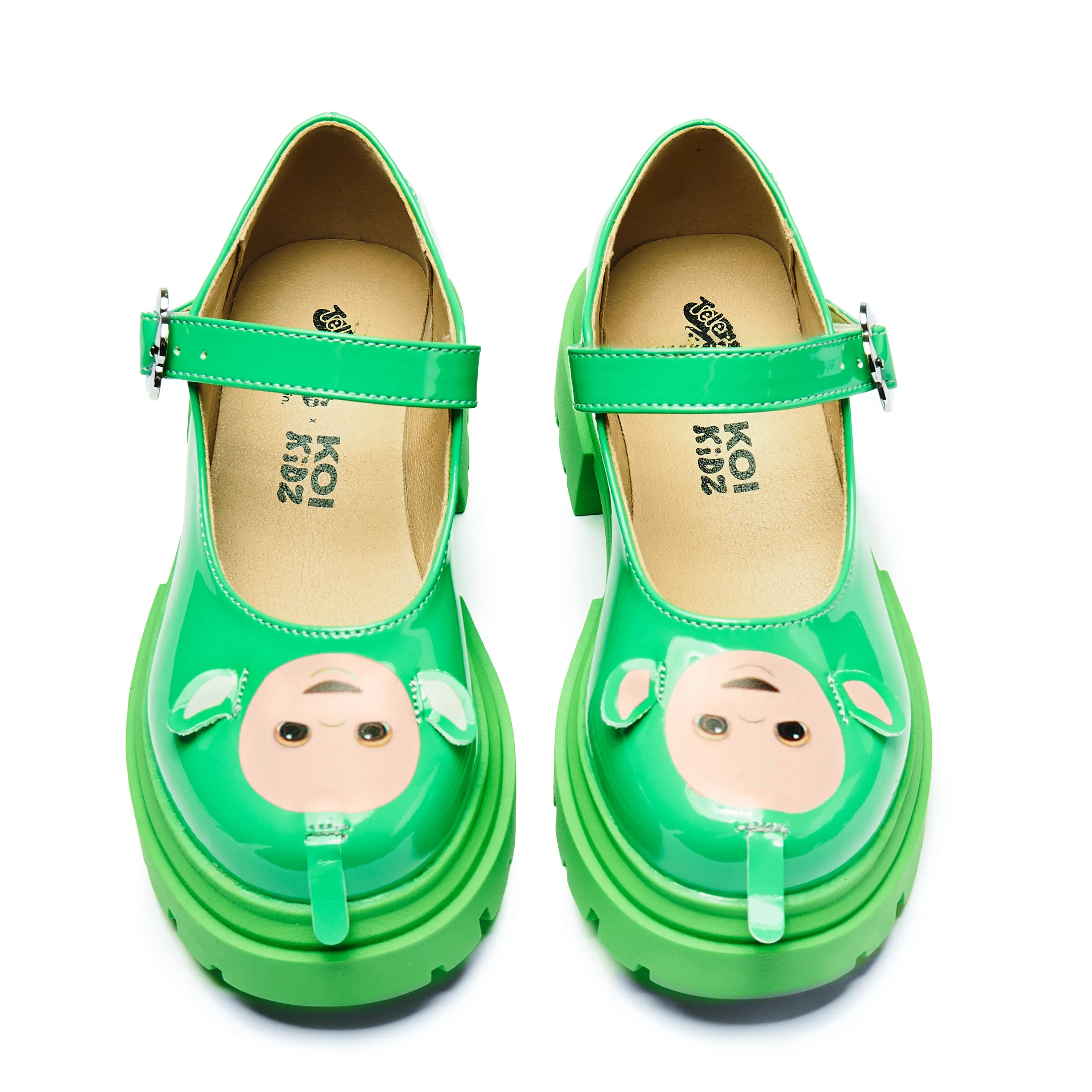Dipsy Teletubbies Kidz Mary Janes - Green