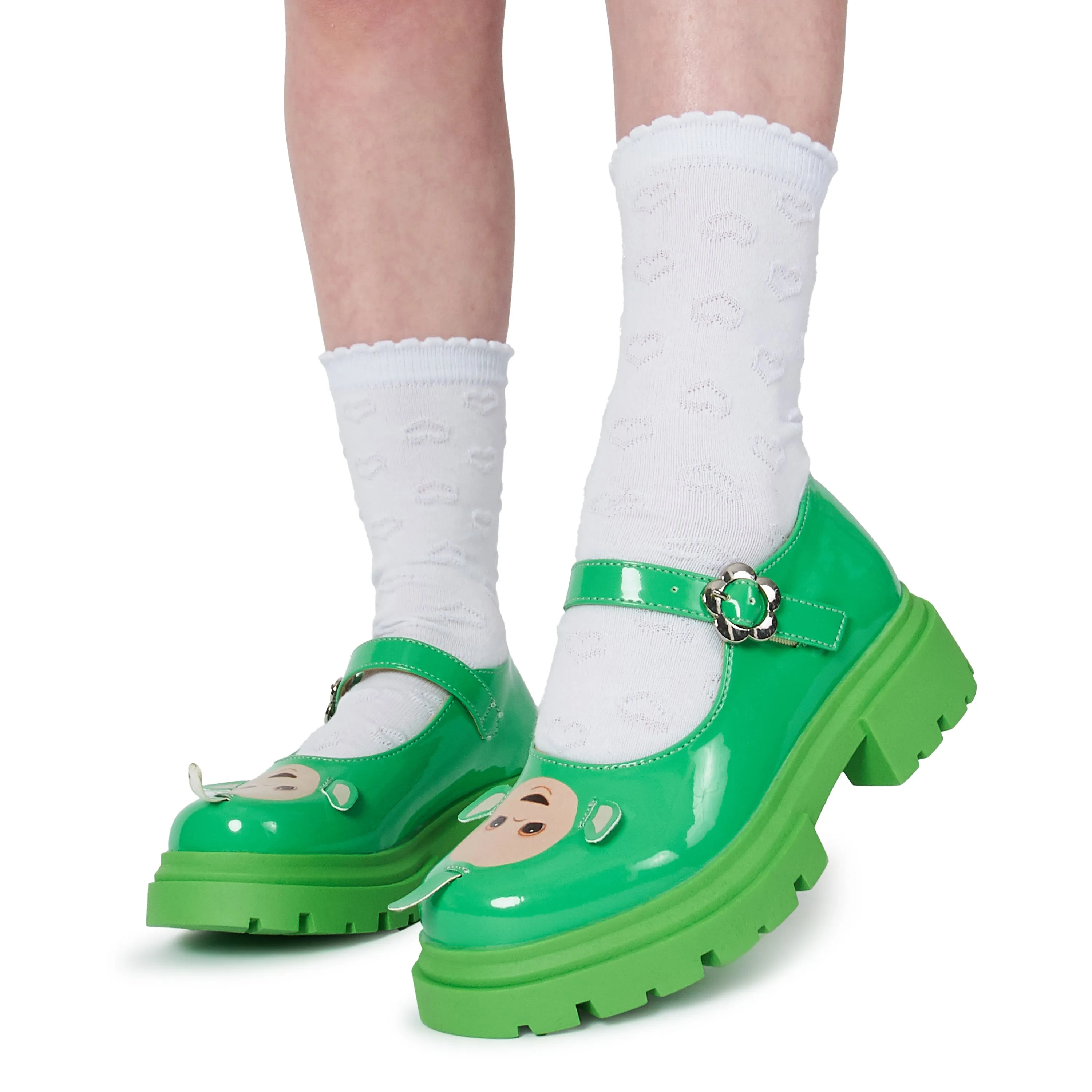 Dipsy Teletubbies Kidz Mary Janes - Green