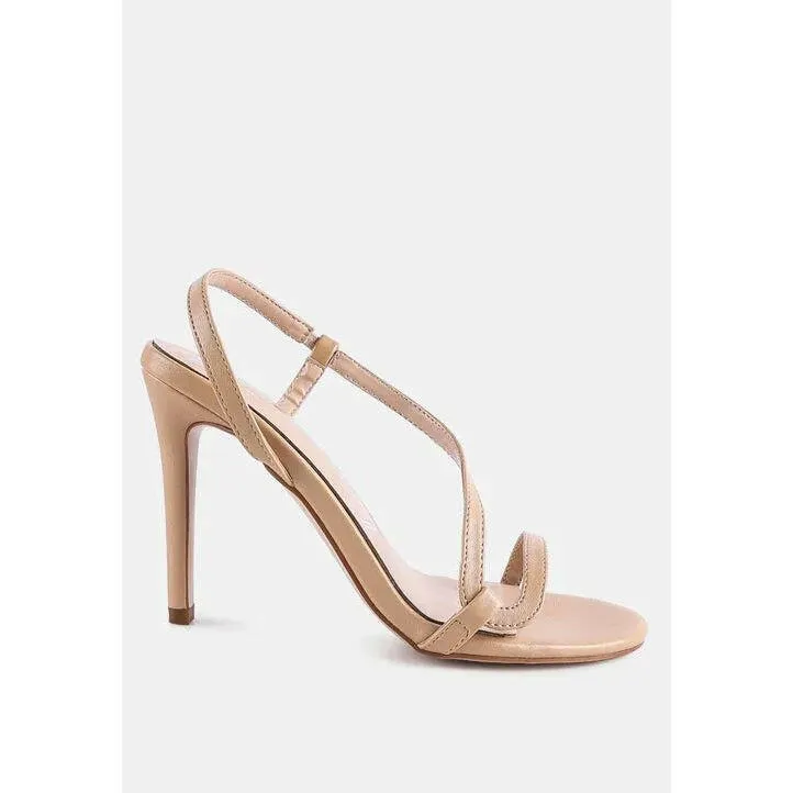 Epoque Heeled Strappy Slingback Sandals