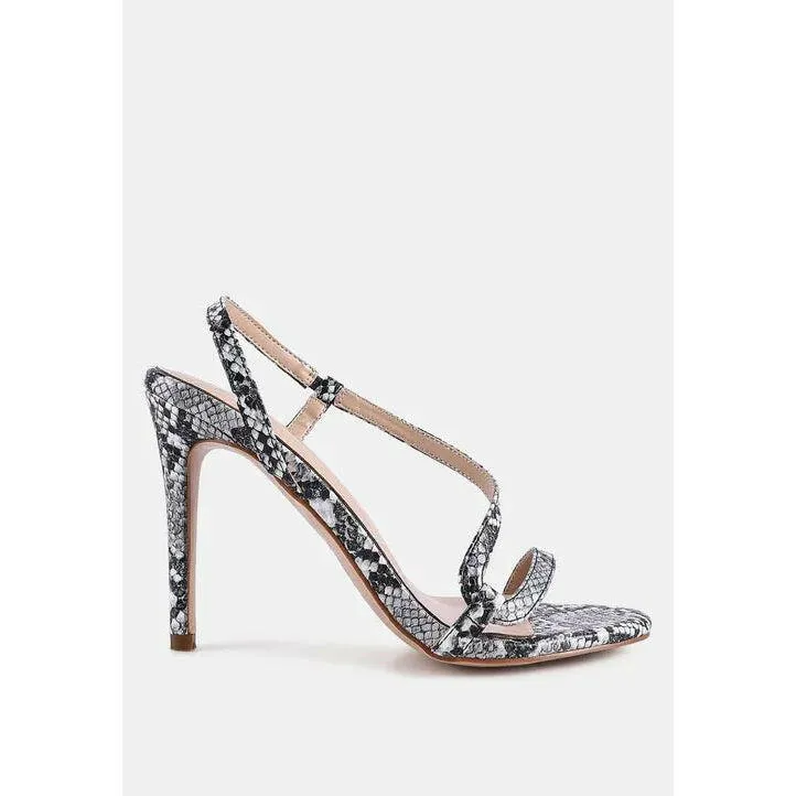 Epoque Heeled Strappy Slingback Sandals
