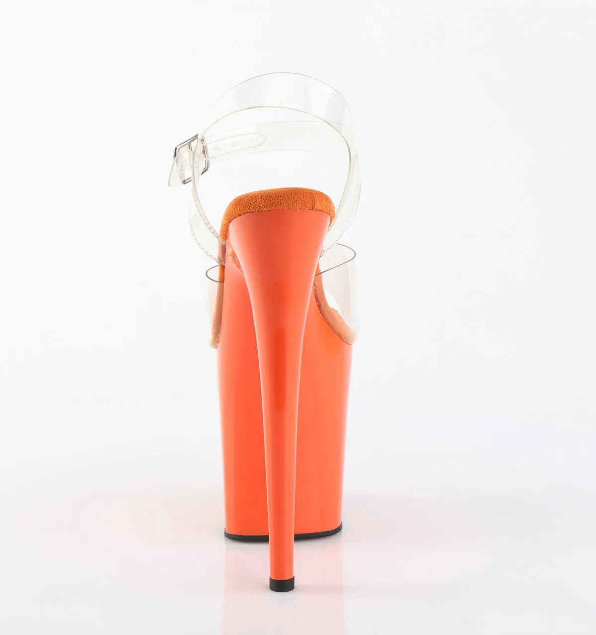 FLAMINGO-808 Orange Platform Sandals