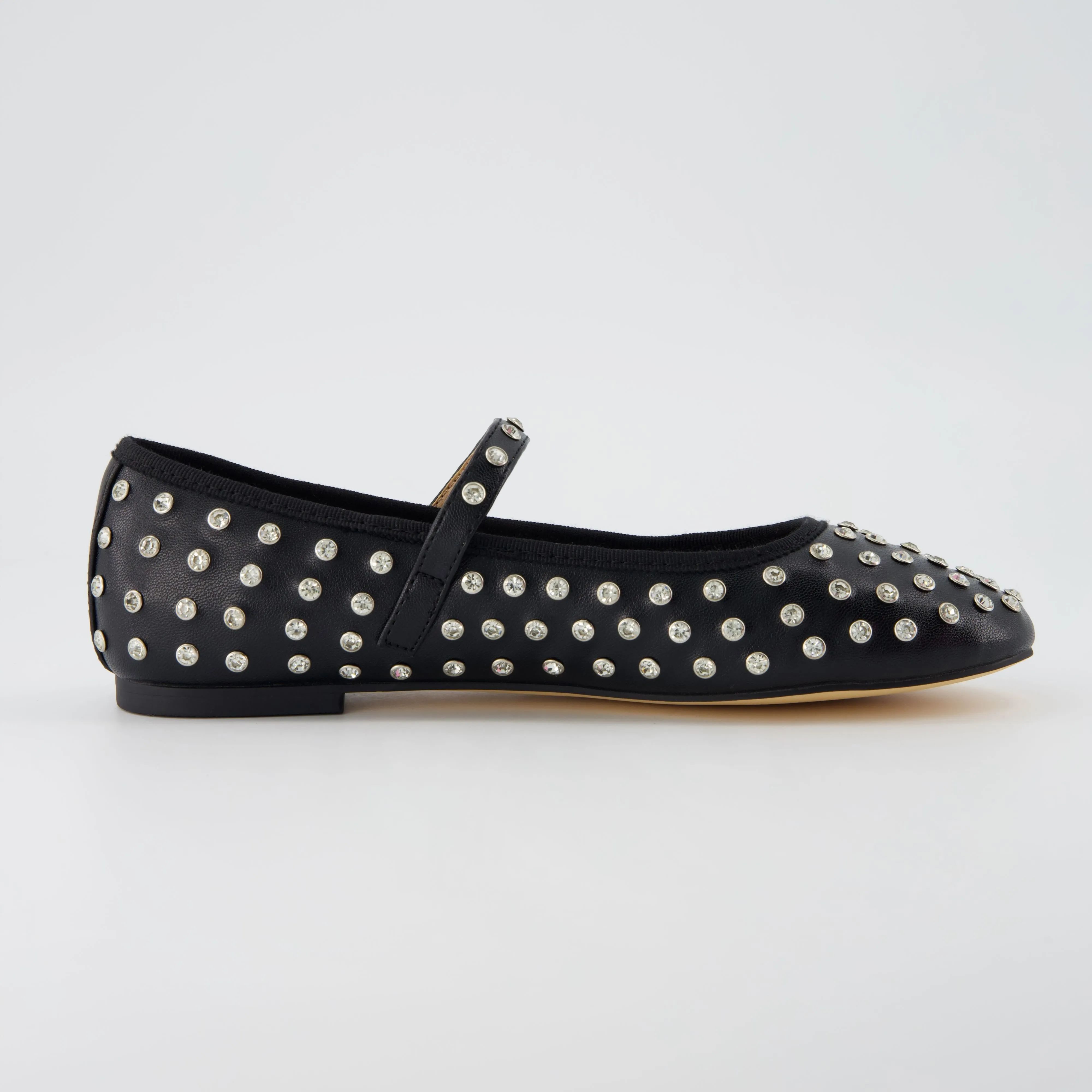 Flashy Studded Mary Janes