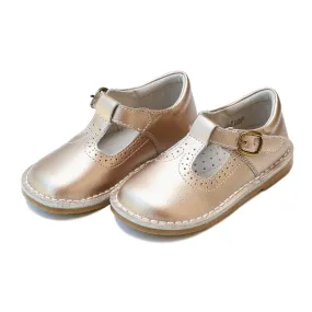 Frances T-Strap MJ, Rose Gold