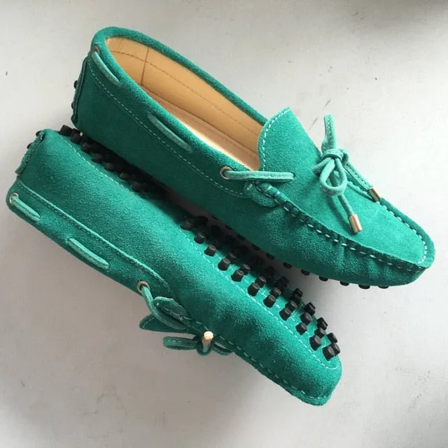 Genuine Leather Women Shoes 100% Flat Shoes Casual