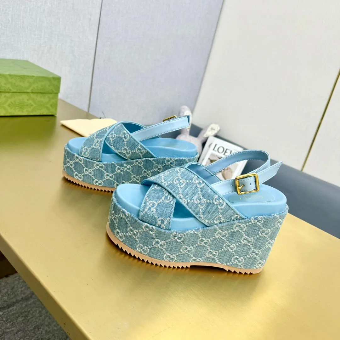 GG SUPREME PLATFORM SKY CANVAS