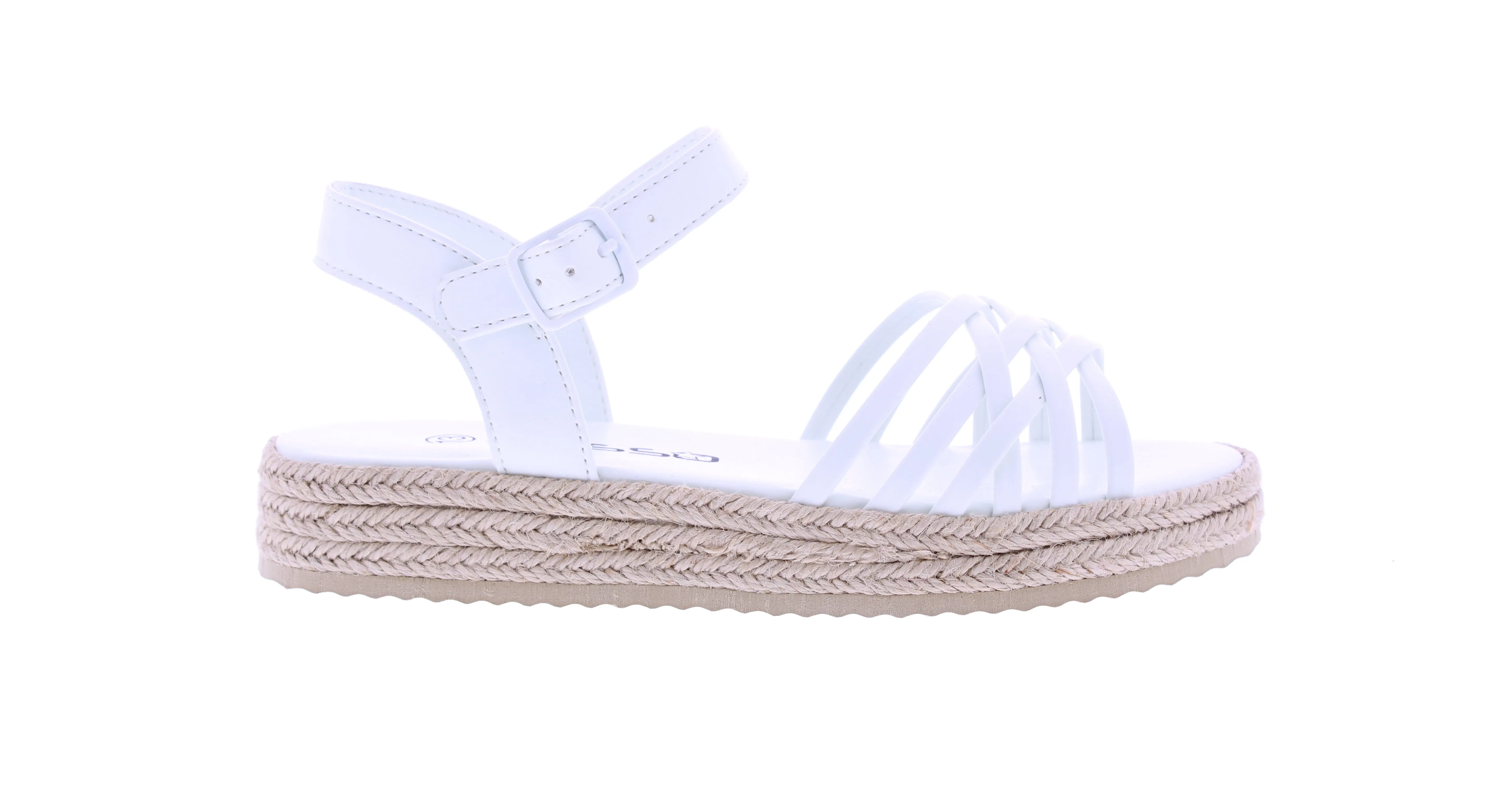 Girls Yute Crisscross Flatform Sandal
