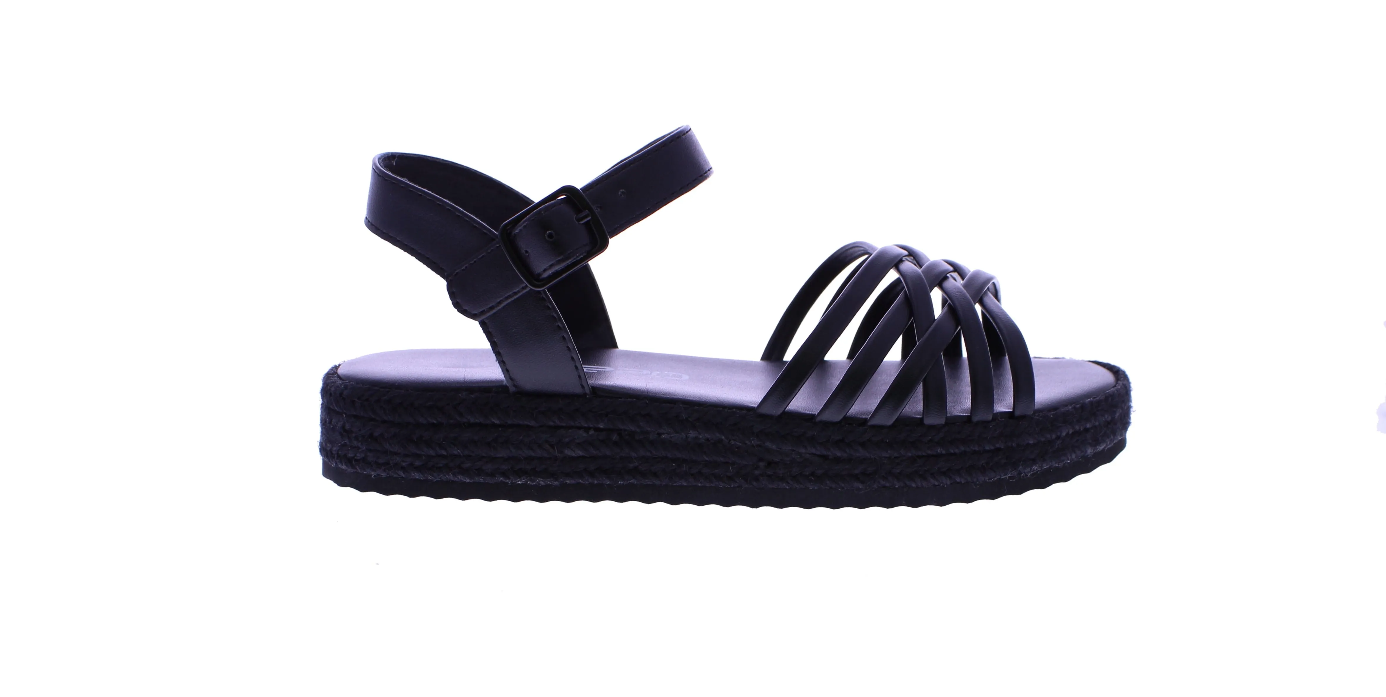 Girls Yute Crisscross Flatform Sandal