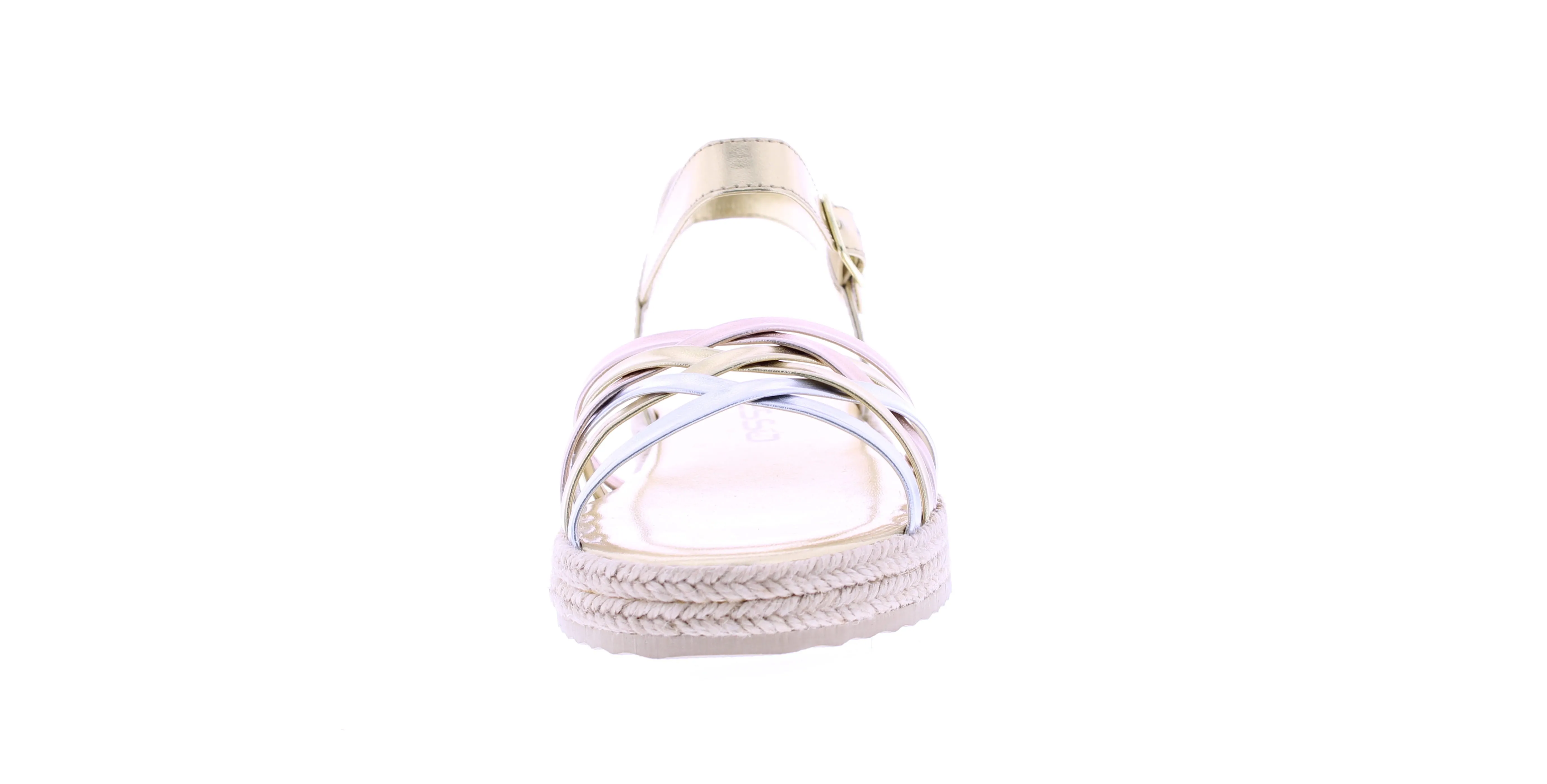 Girls Yute Crisscross Flatform Sandal