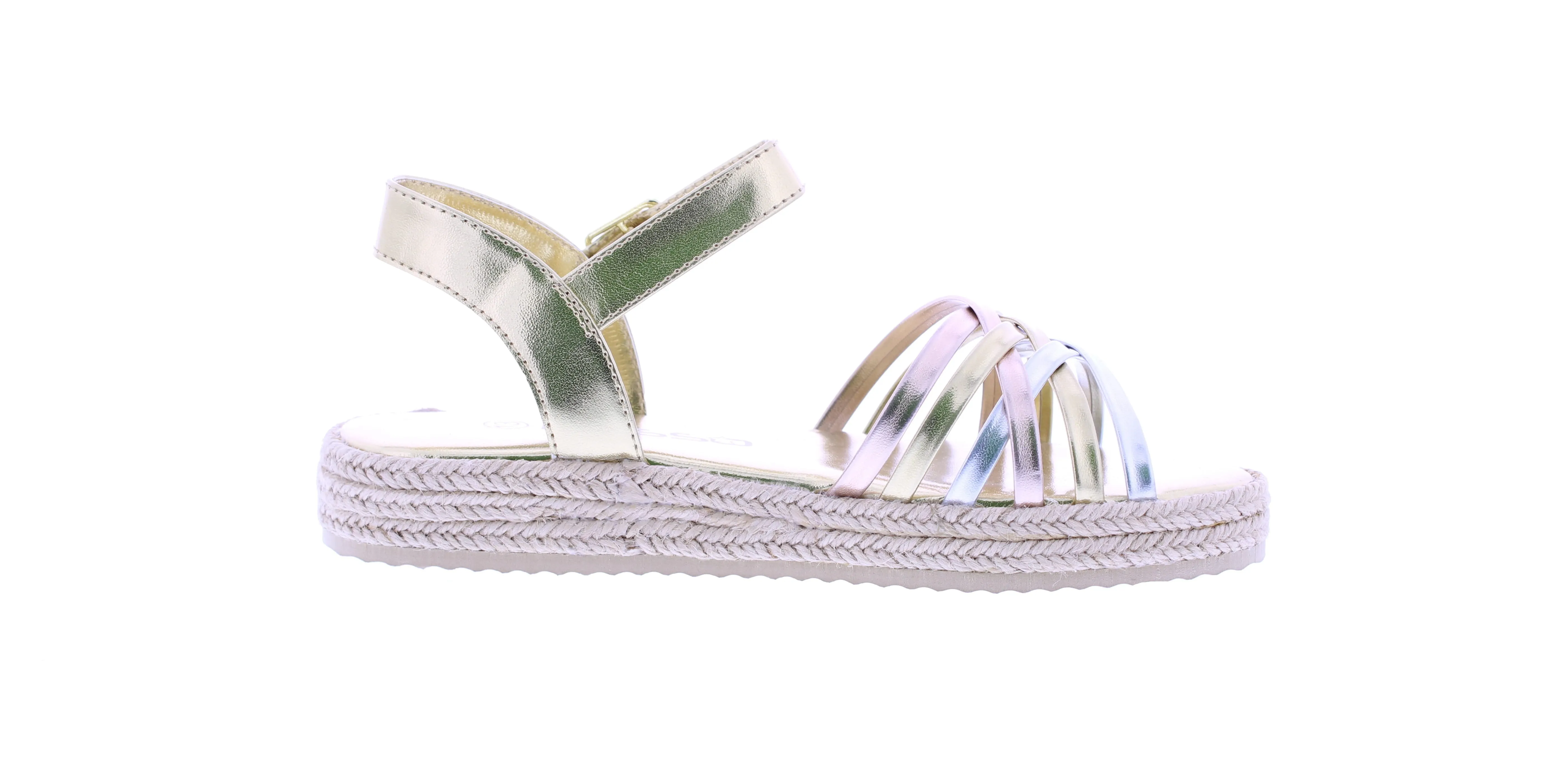 Girls Yute Crisscross Flatform Sandal