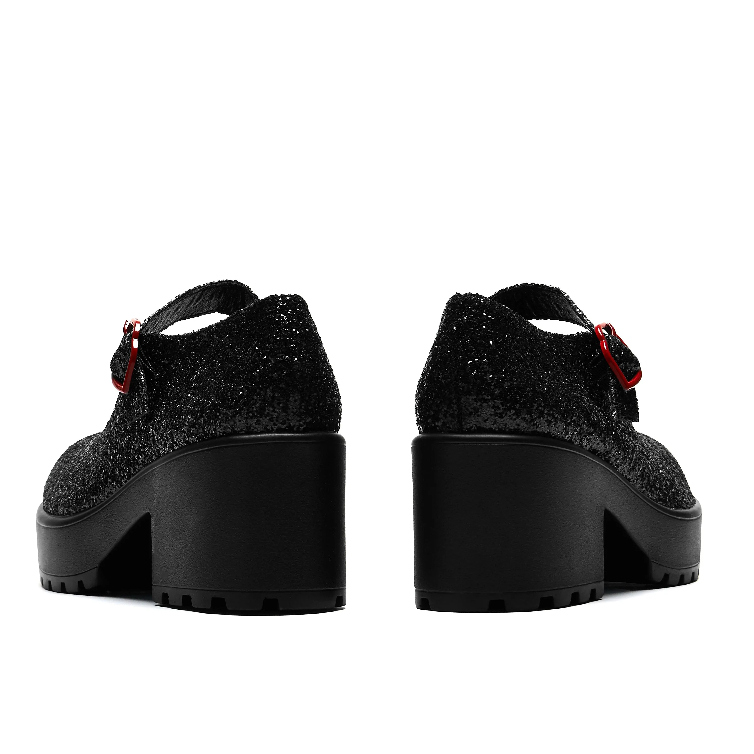 Glitter Mary Janes ‘Columbia’s Solo Edition'