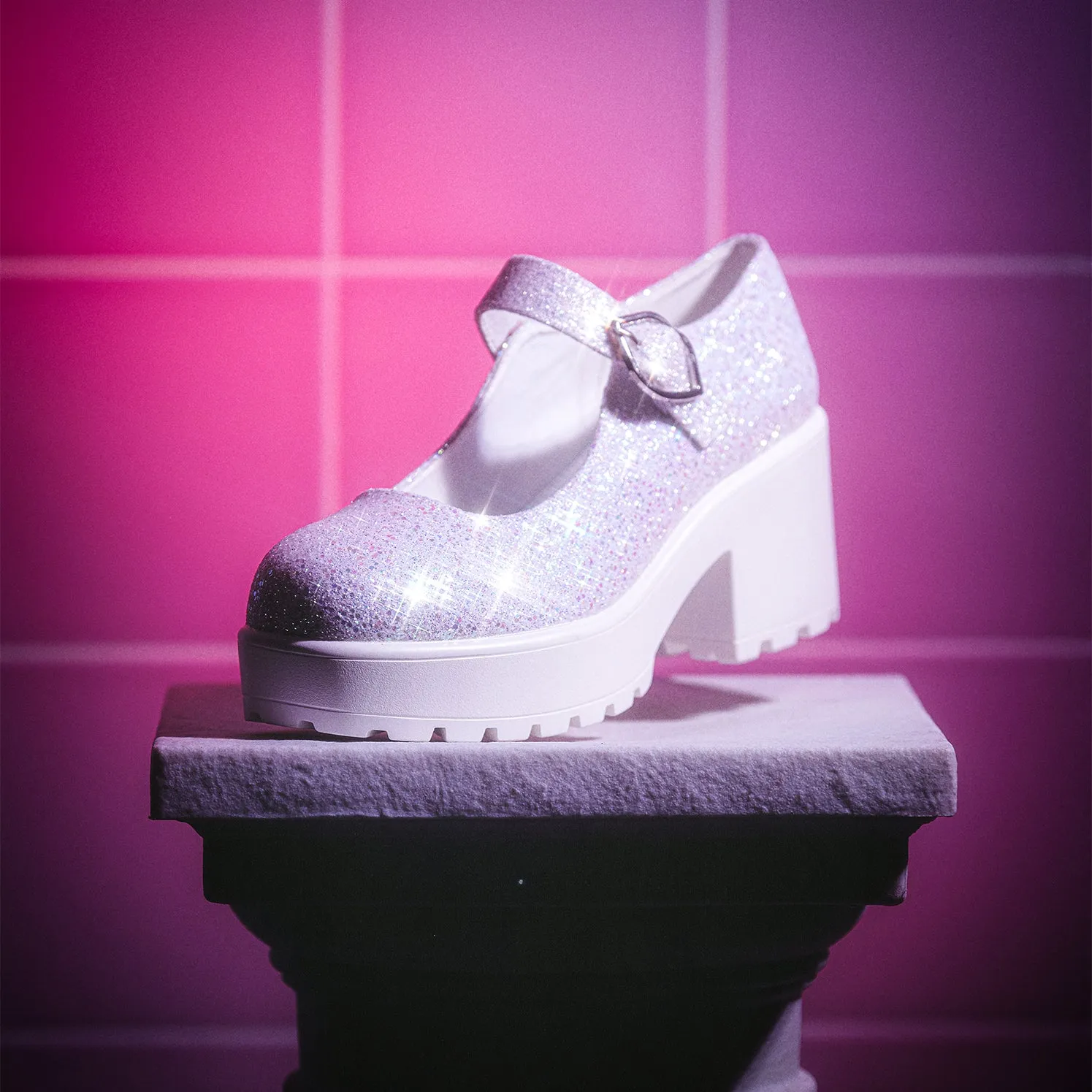 Glitter Mary Janes ‘Damn it Janet! Edition’