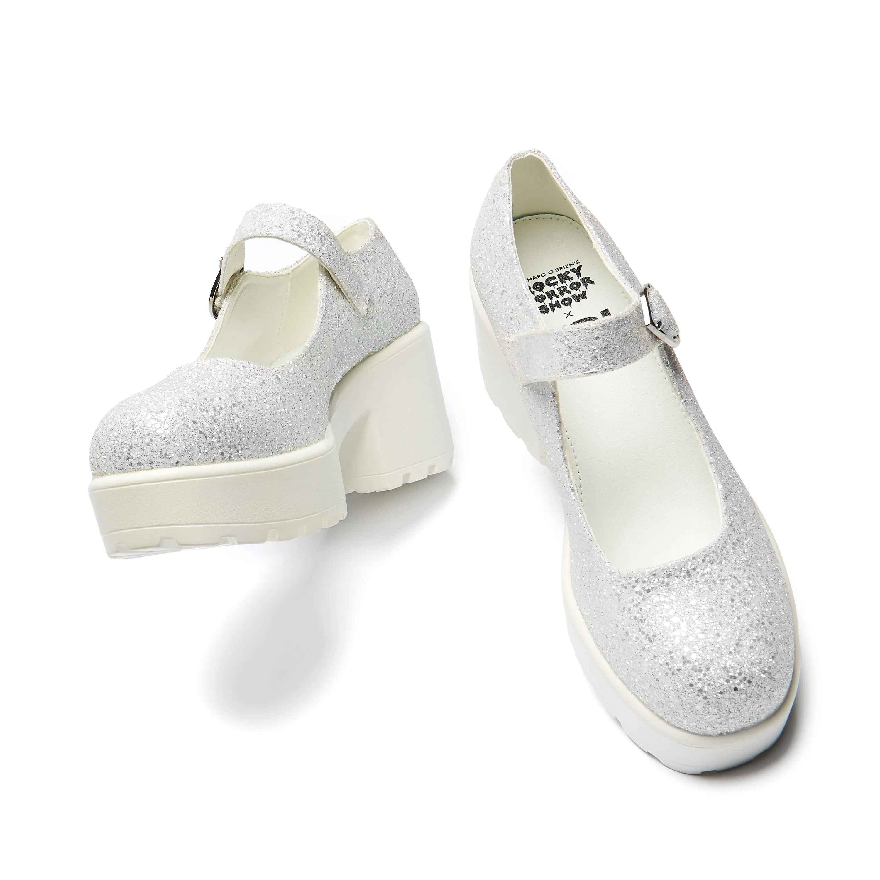 Glitter Mary Janes ‘Damn it Janet! Edition’