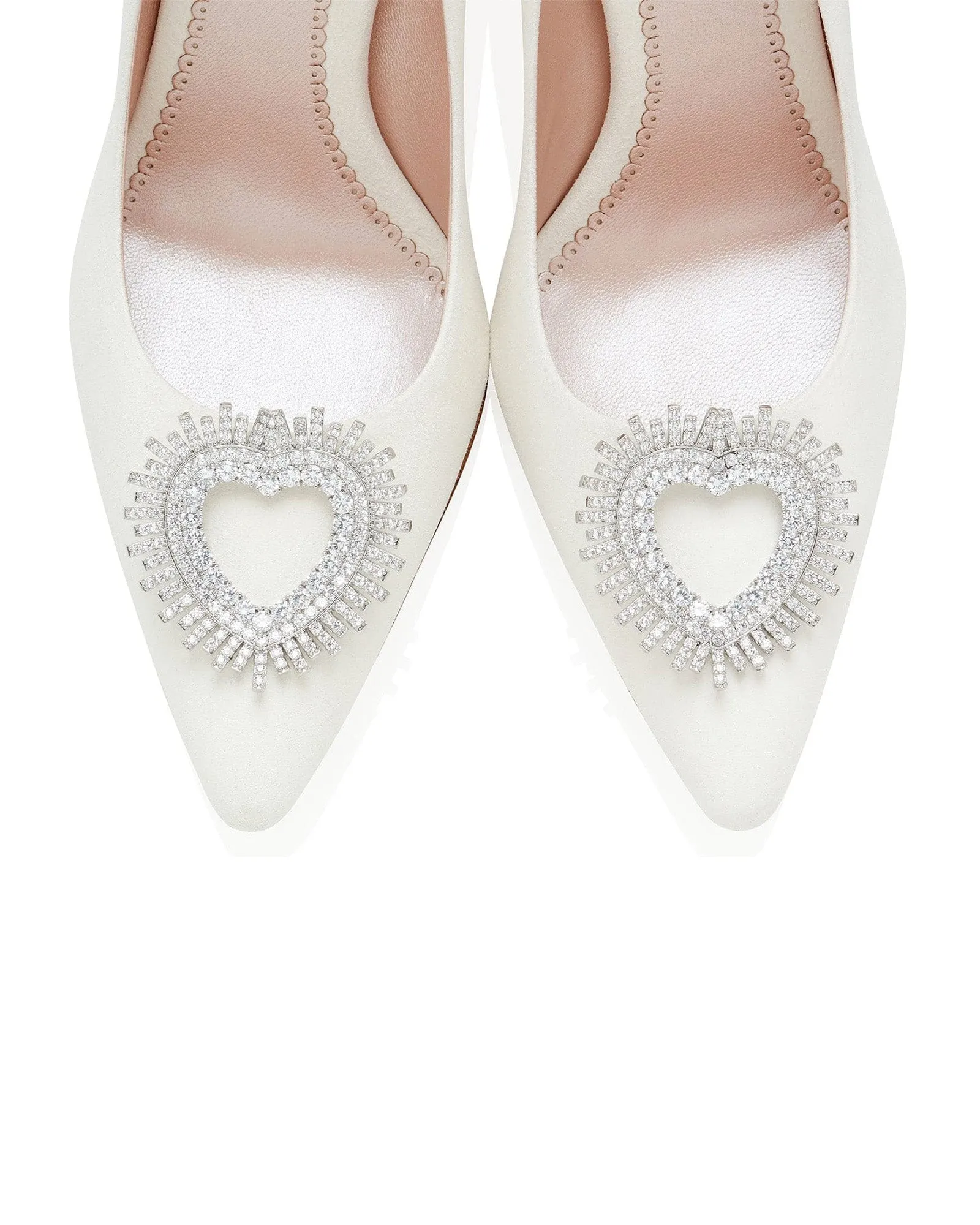 Heart Shoe Clips