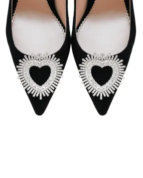 Heart Shoe Clips