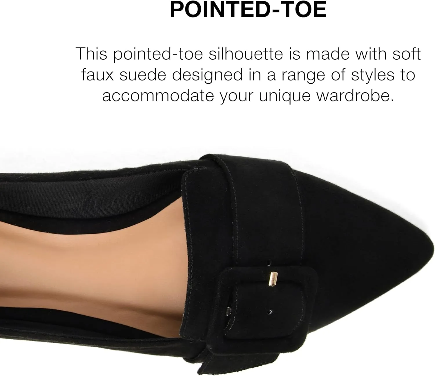 Journee Collection Women's Audrey Loafers  Color Black Size 10M