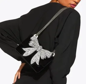 Kurt Giger Crystal Bow Glam Bag