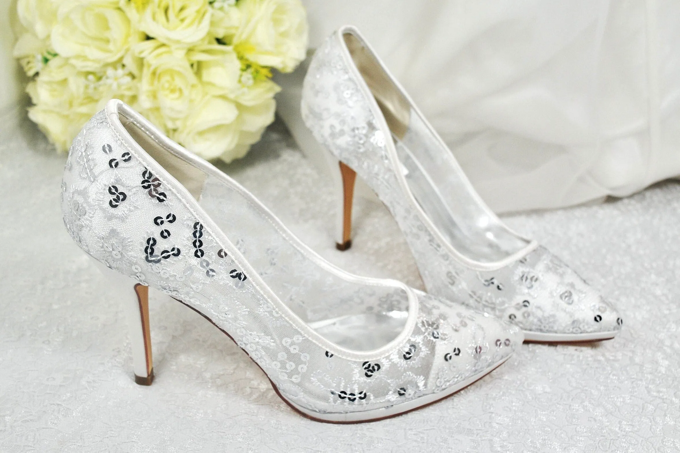 Lace Bridal Shoes | Other Colours