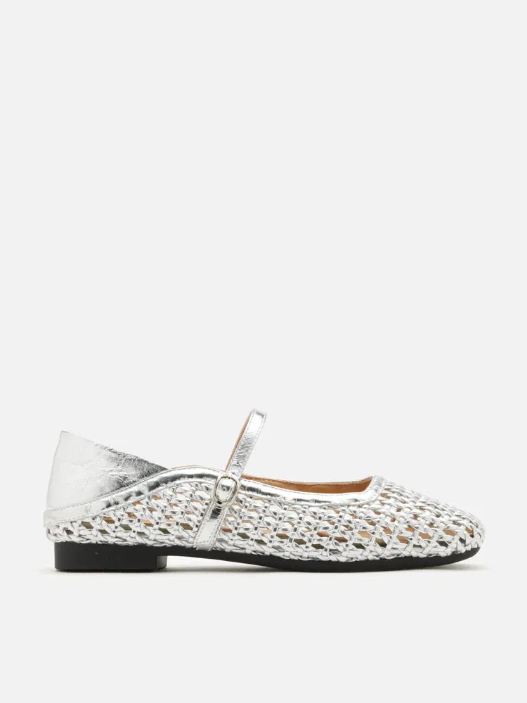 Leonie Woven Mary Janes