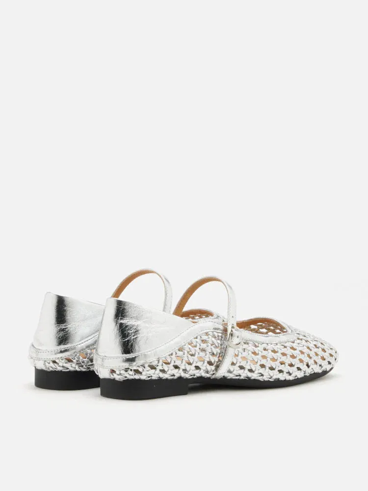 Leonie Woven Mary Janes
