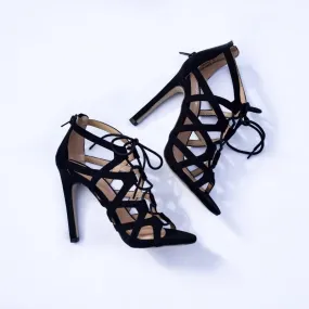 Lexi Strappy Heel (Black)