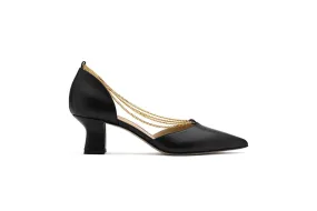 Linda Black D'orsay Shoes